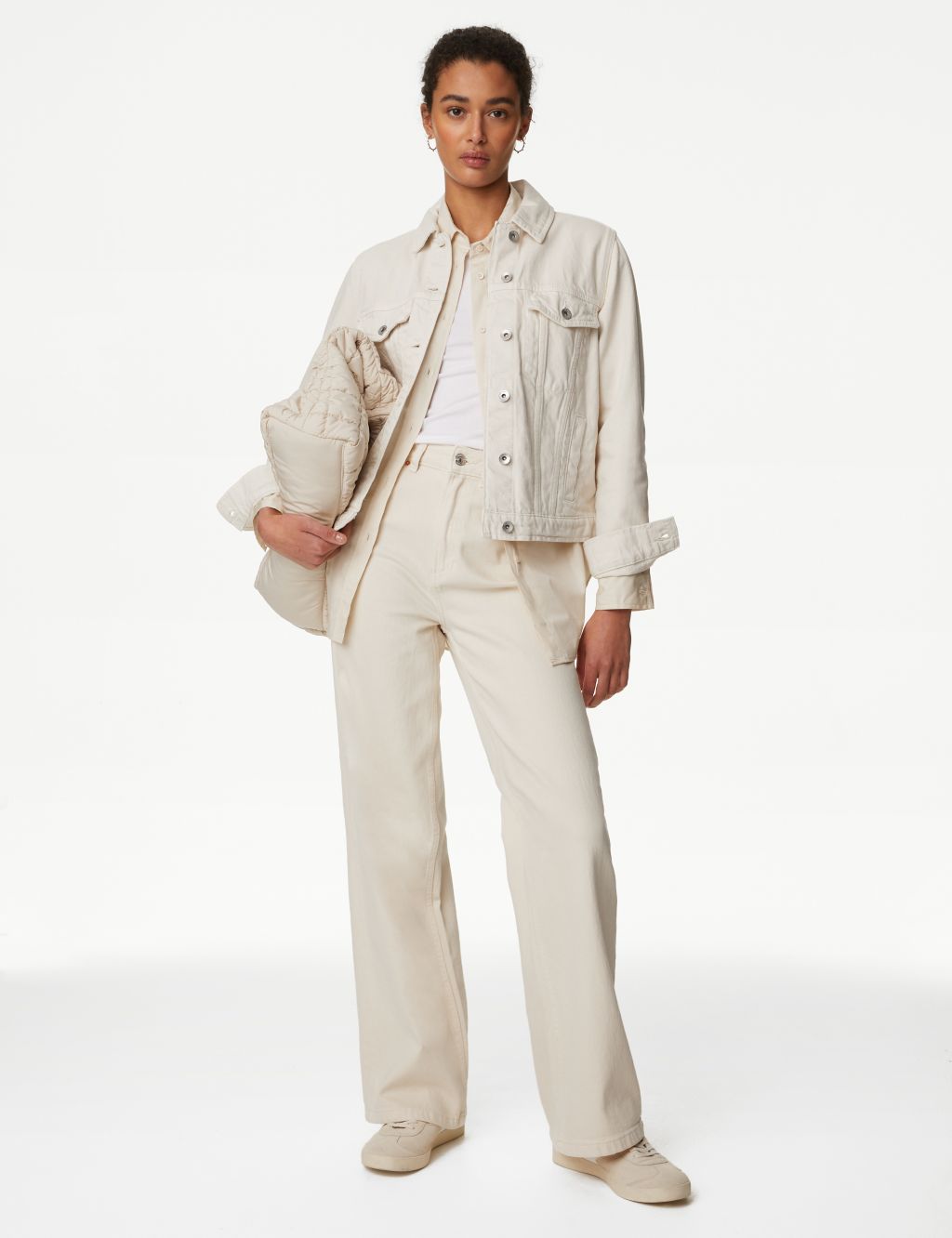 Pure Cotton Denim Trucker Jacket | M&S Collection | M&S