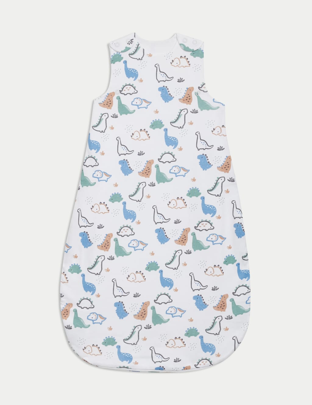 Pure Cotton Dinosaur 2.5 Tog Sleeping Bag (03 Yrs) M&S Collection M&S