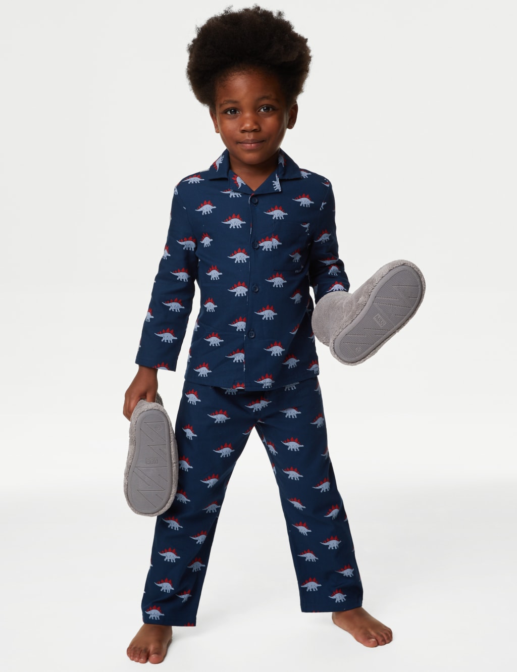 Pure Cotton Dinosaur Pyjamas (1-8 Yrs) 3 of 4