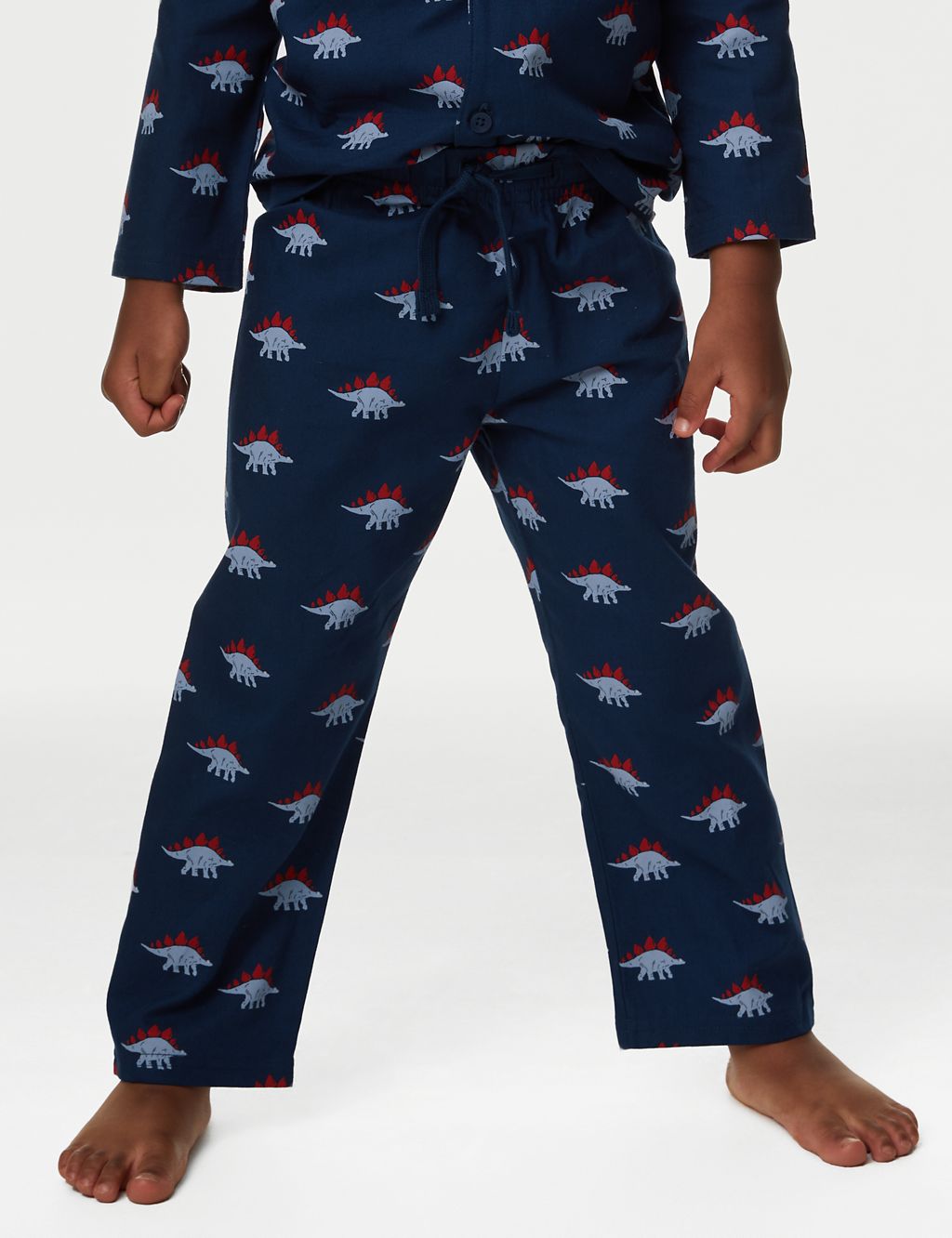 Pure Cotton Dinosaur Pyjamas (1-8 Yrs) 4 of 4
