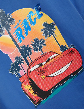 Pure Cotton Disney Cars™ T-Shirt (2-8 Yrs) Image 2 of 3
