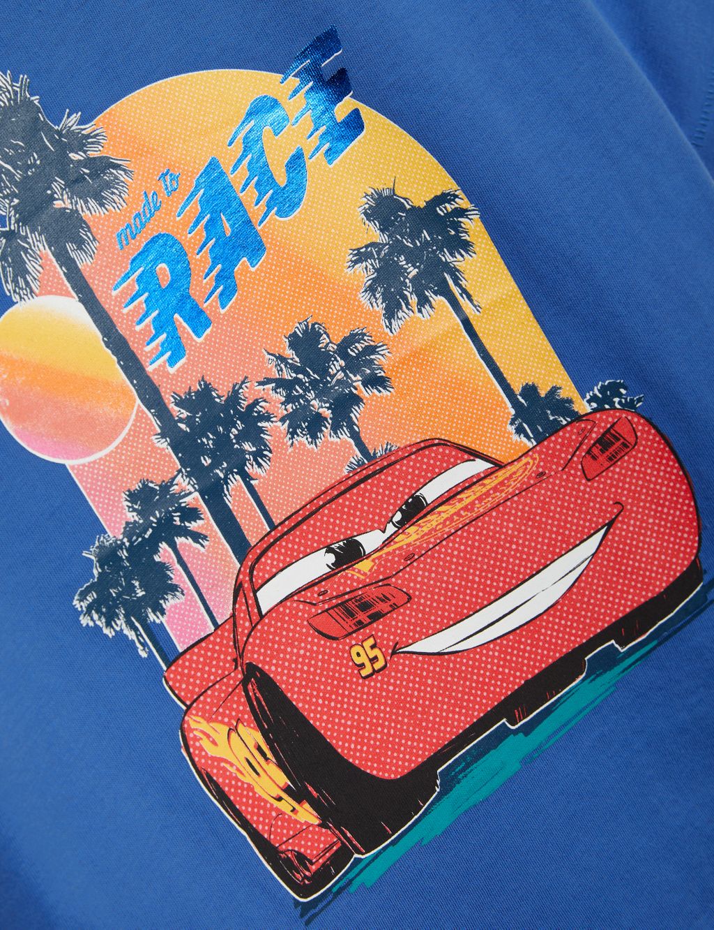 Pure Cotton Disney Cars™ T-Shirt (2-8 Yrs) 1 of 3