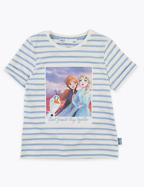 Pure Cotton Disney Frozen 2 Best Friends T-Shirt (2-10 Yrs) Image 2 of 5