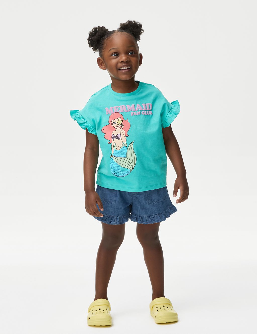 Pure Cotton Disney Little Mermaid™ T-Shirt (2-8 Yrs) 2 of 7