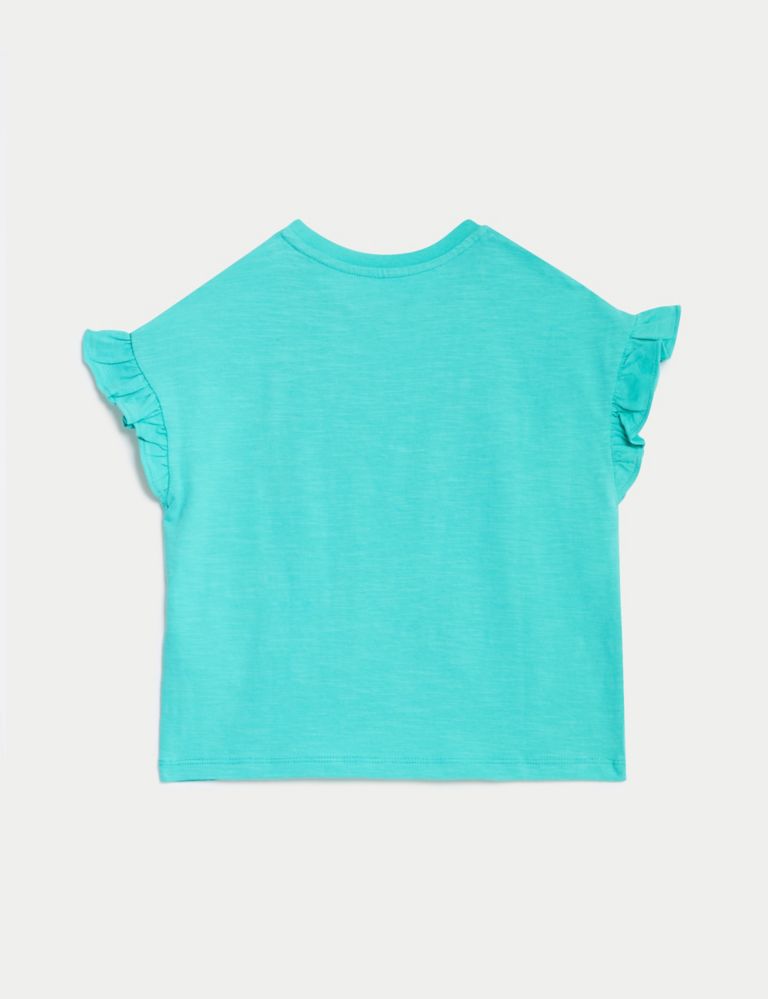 Pure Cotton Disney Little Mermaid™ T-Shirt (2-8 Yrs) 7 of 7