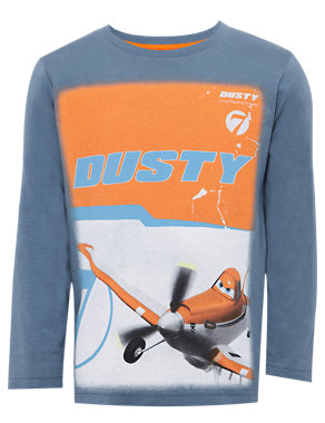 Pure Cotton Disney Planes T-Shirt Image 2 of 4