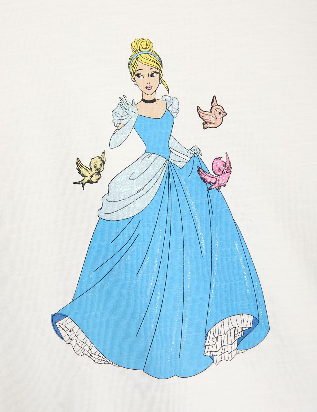Pure Cotton Disney Princess™ T-Shirt (2-8 Yrs) 5 of 6