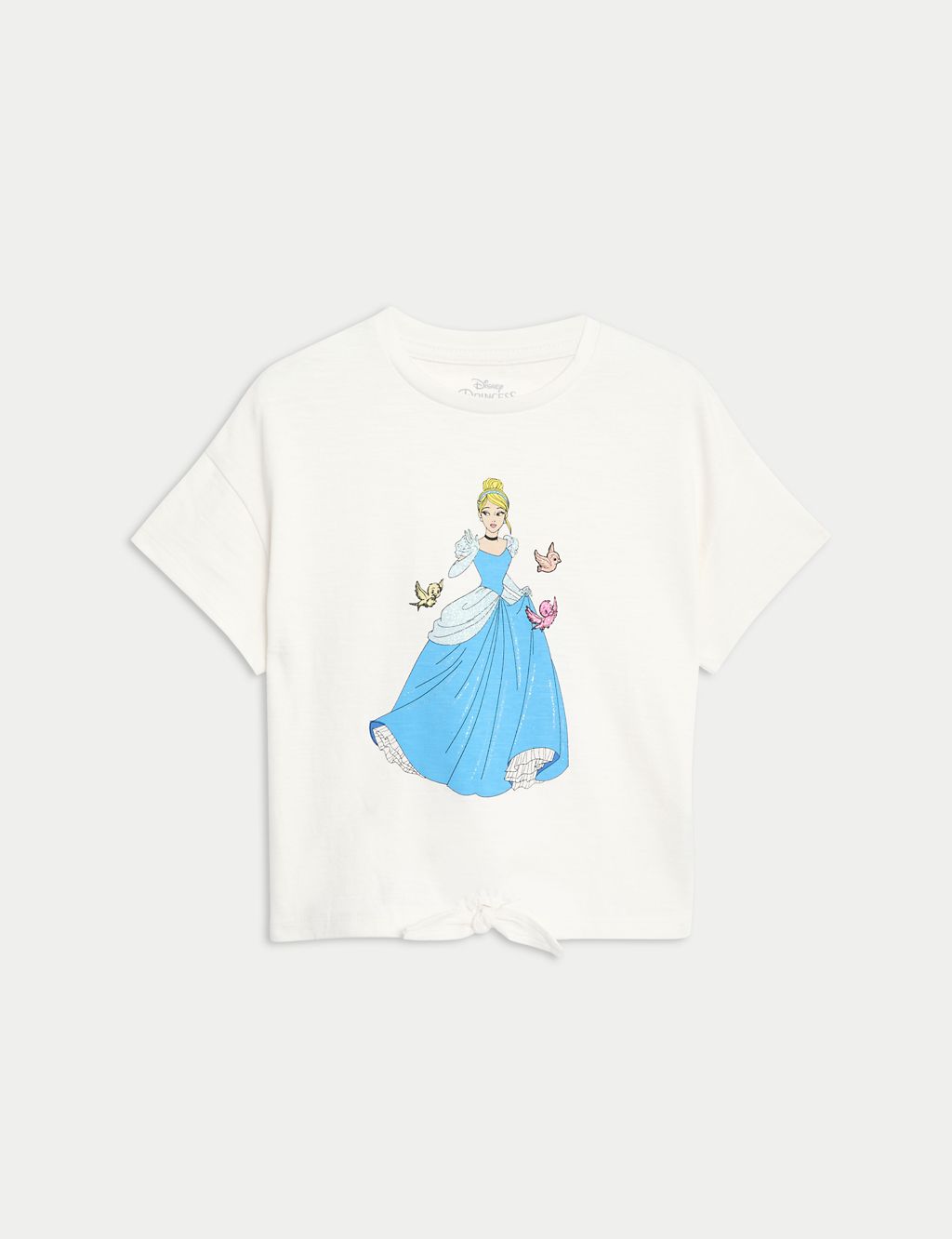 Pure Cotton Disney Princess™ T-Shirt (2-8 Yrs) 1 of 6
