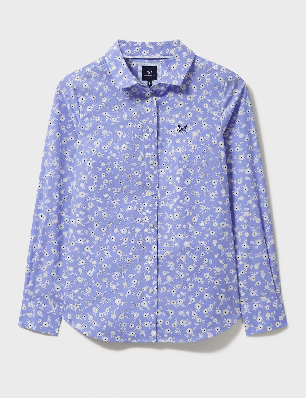 Pure Cotton Ditsy Floral Collared Shirt 1 of 5
