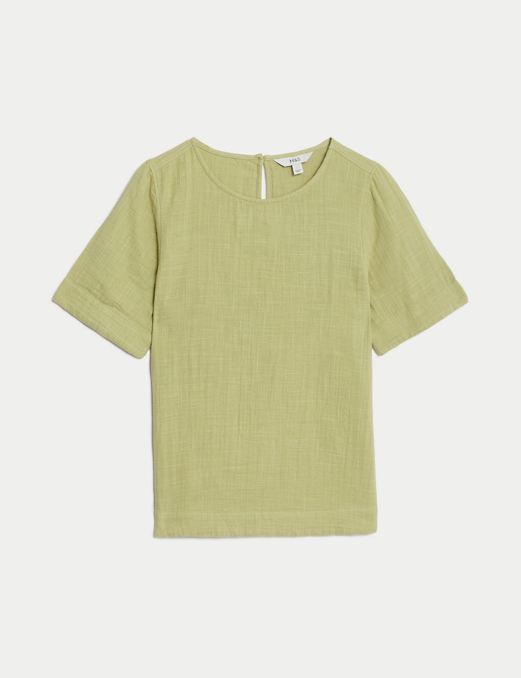 Pure Cotton Double Cloth T-Shirt 1 of 5