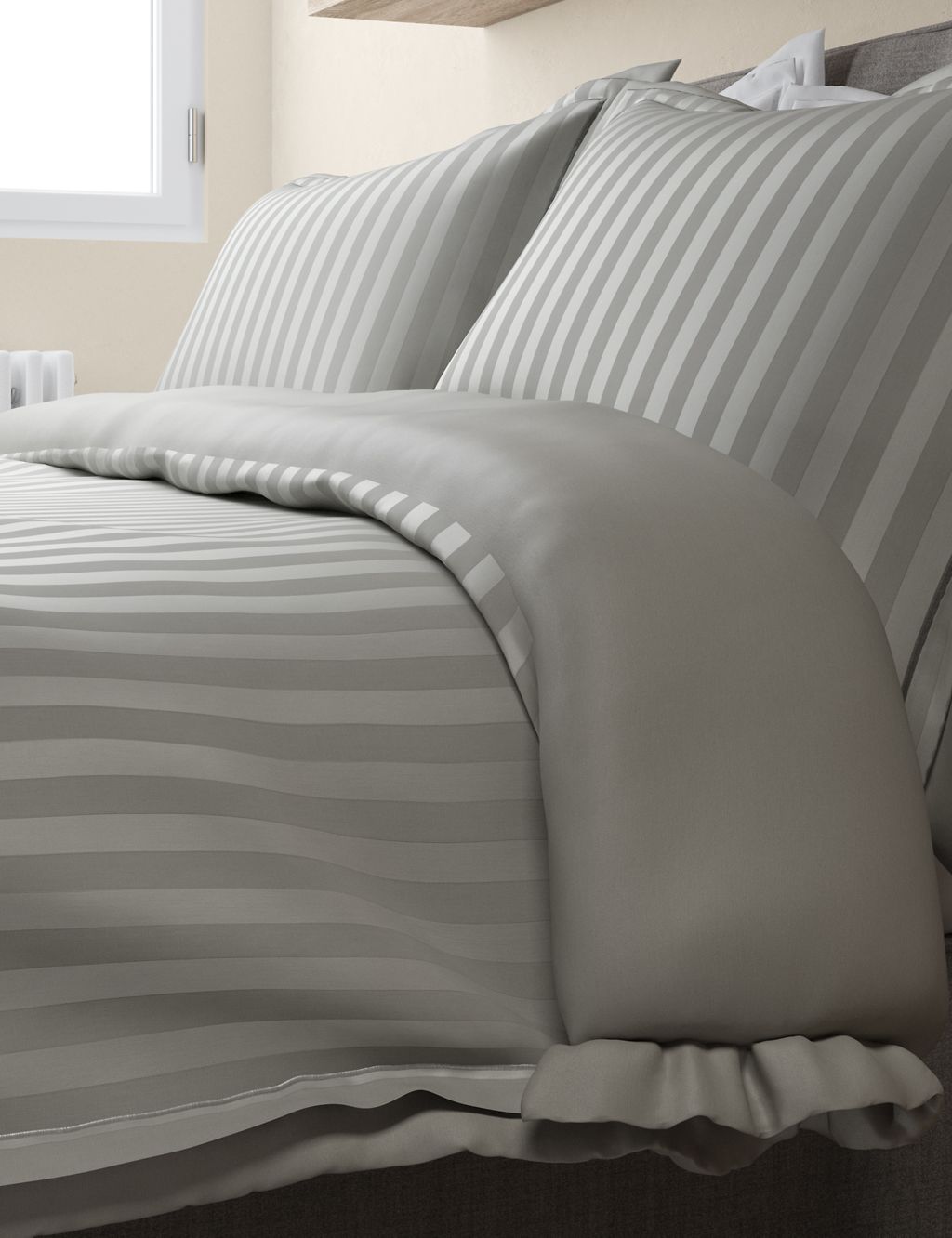 Pure Cotton Double Cuff Bedding Set 2 of 4
