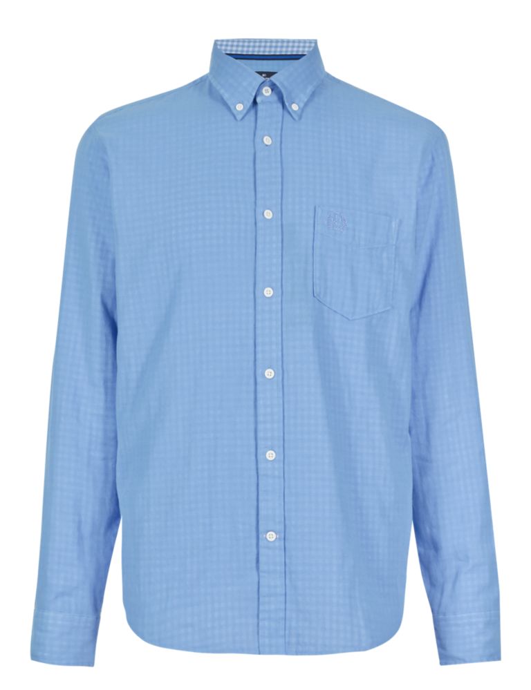 Pure Cotton Double Faced Checked Shirt 2 of 4