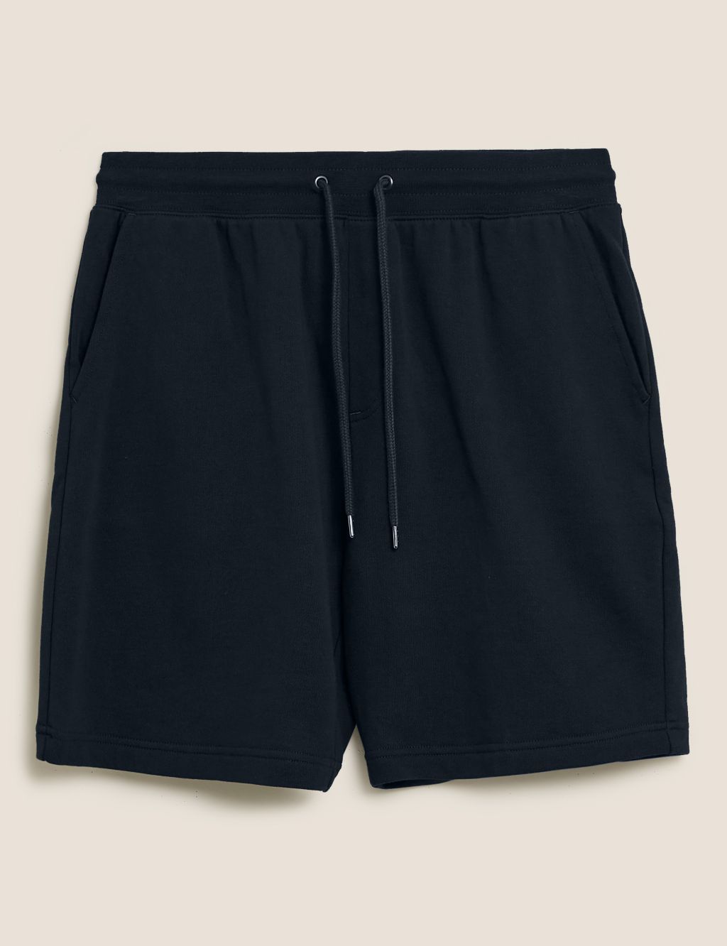 Pure Cotton Drawstring Jersey Shorts 1 of 4