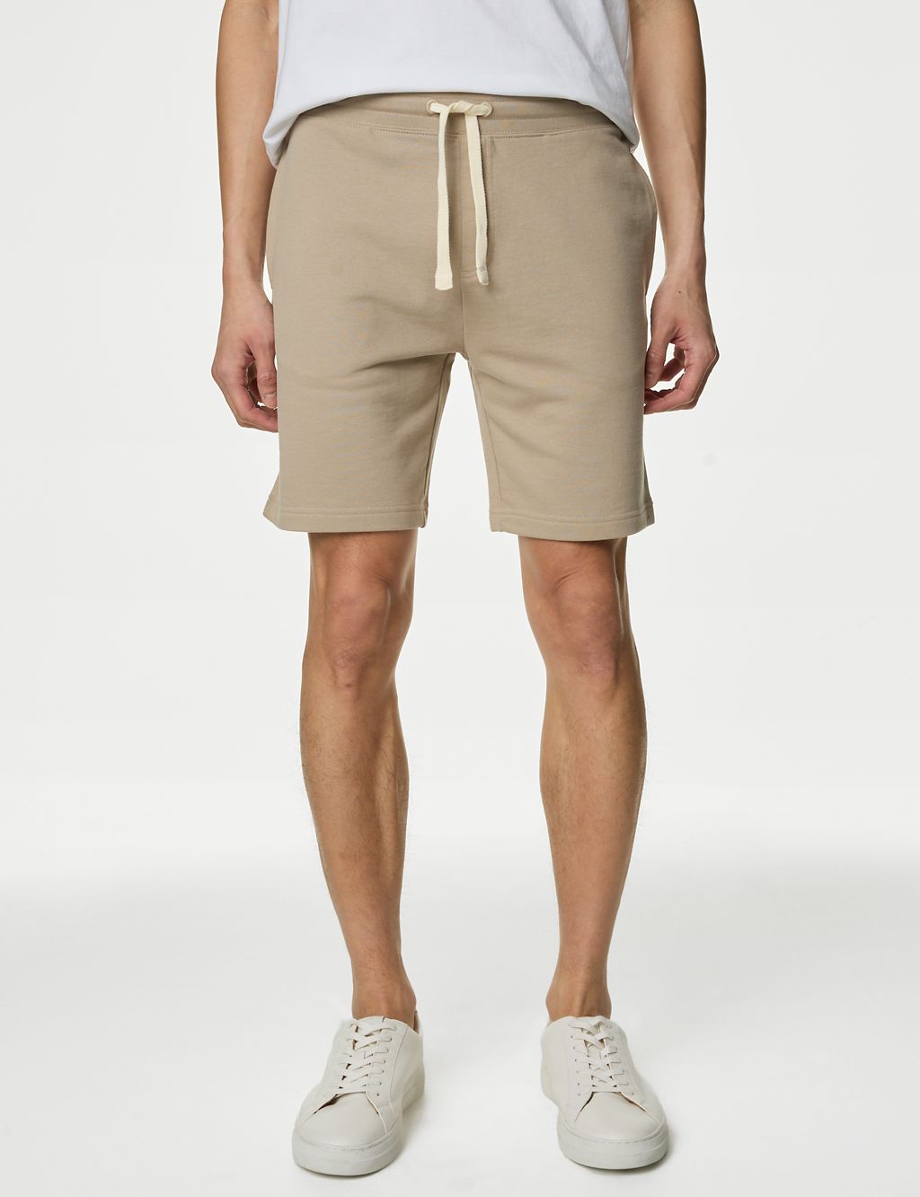 Pure Cotton Drawstring Jersey Shorts 4 of 6