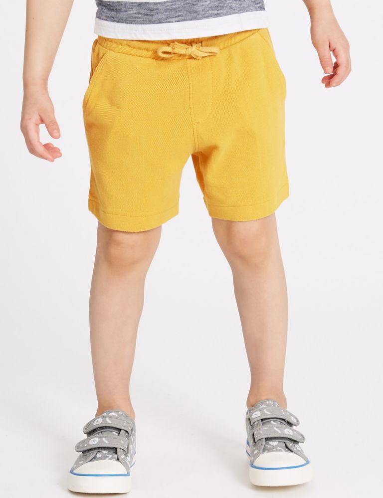 Pure Cotton Drawstring Shorts (3 Months - 7 Years) 3 of 4