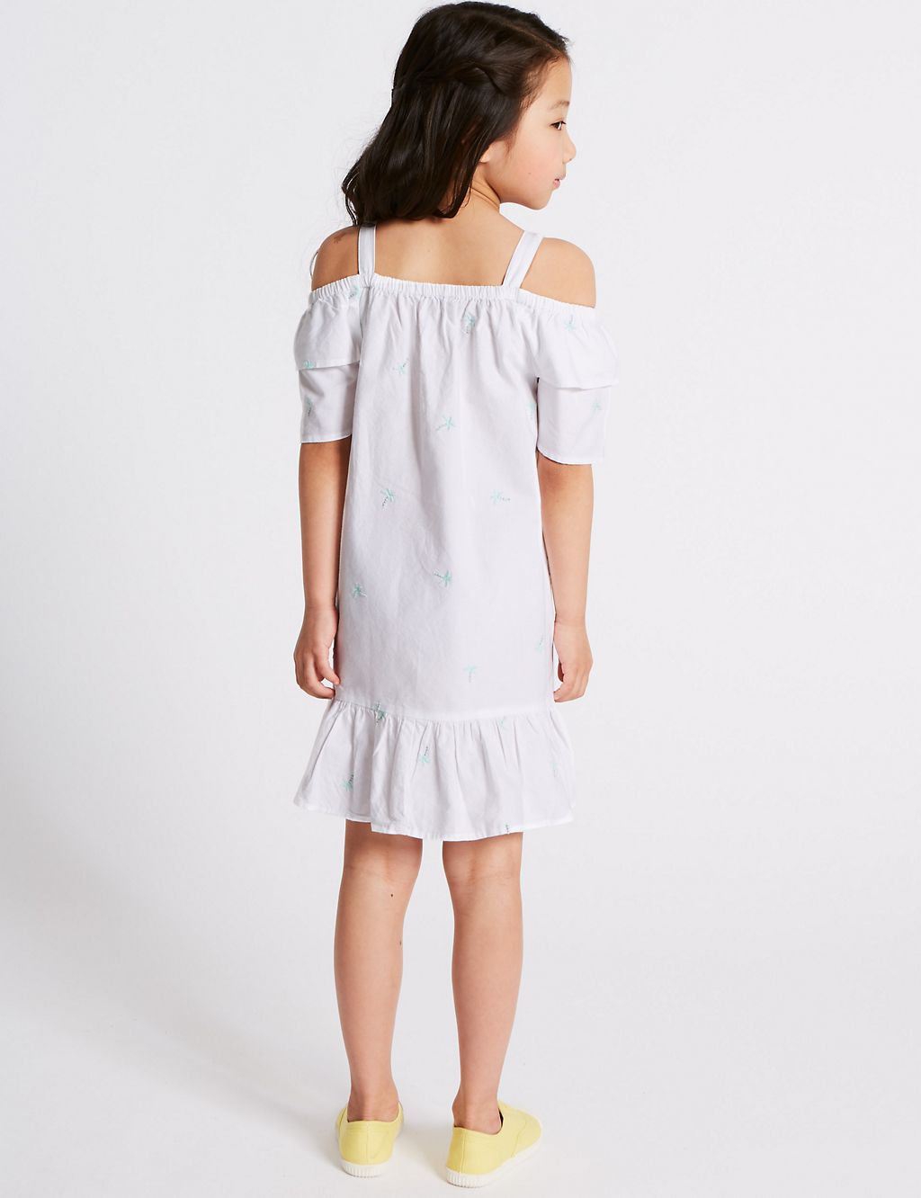 Pure Cotton Dress (3-16 Years) 2 of 3