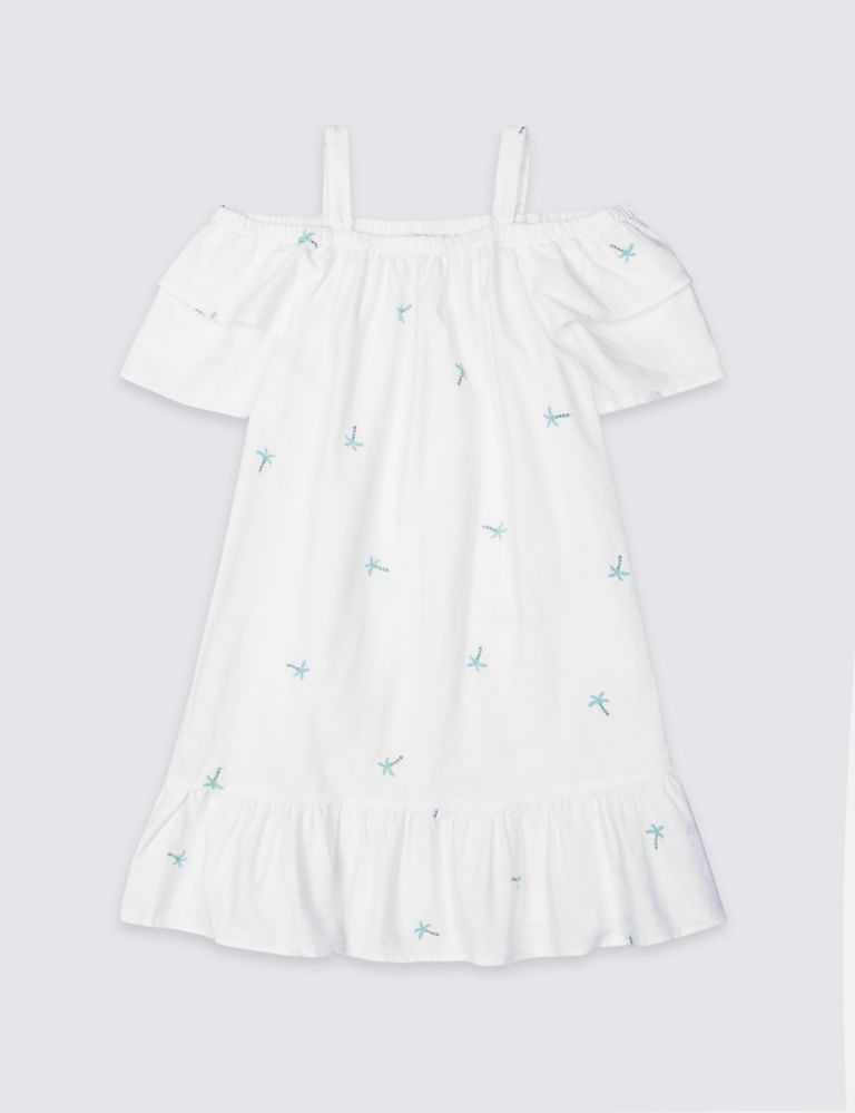 Pure Cotton Dress (3-16 Years) 2 of 3