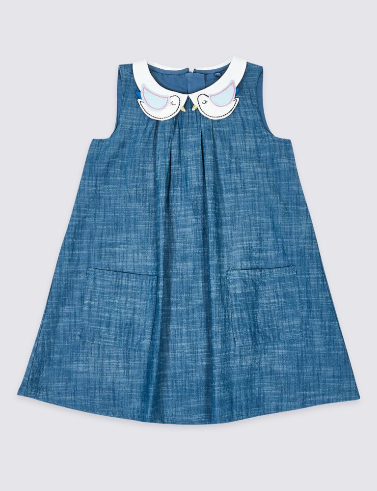 Pure Cotton Dress (3 Months - 7 Years) 2 of 4