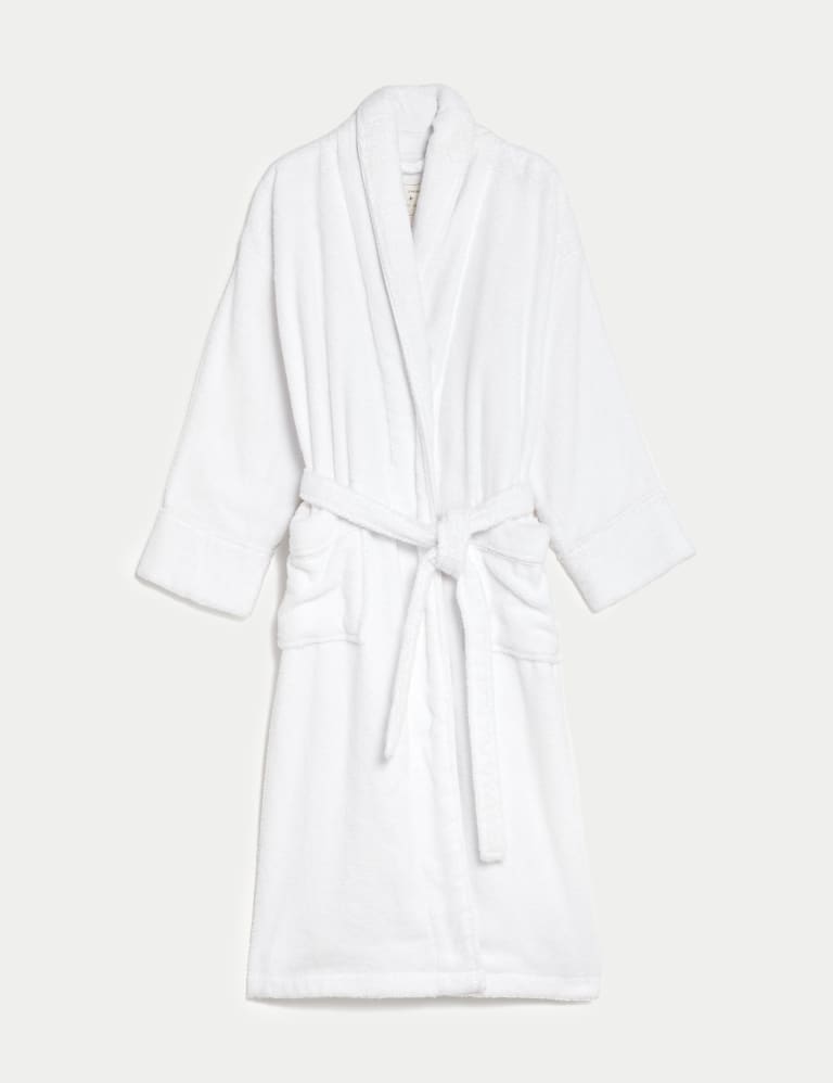 Pure Cotton Dressing Gown Body M&S