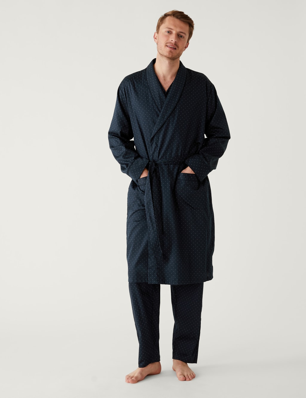 m&s mens towelling robes