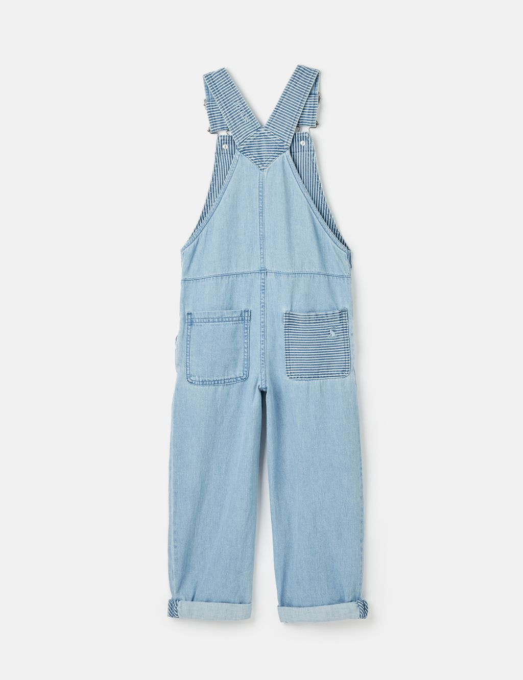 Pure Cotton Dungarees (4-12 Yrs) 1 of 5