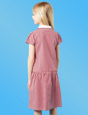 Pure Cotton Easy To Iron Zip-front Dress Image 2 of 4