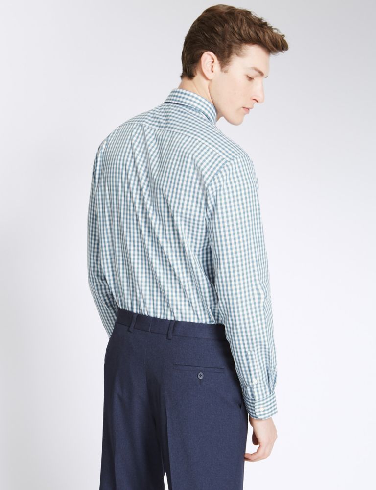 Pure Cotton Easy to Iron Tailored Fit Shirt 3 of 4