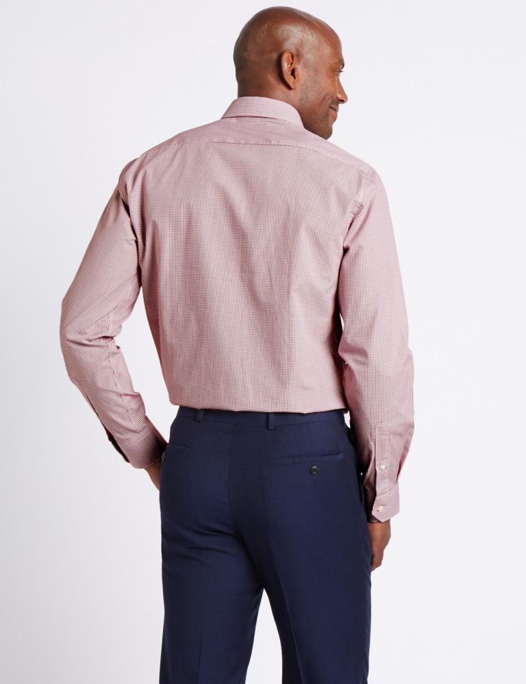 Pure Cotton Easy to Iron Tailored Fit Shirt 3 of 4