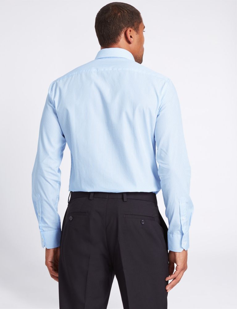 Pure Cotton Easy to Iron Tailored Fit Shirt 4 of 6
