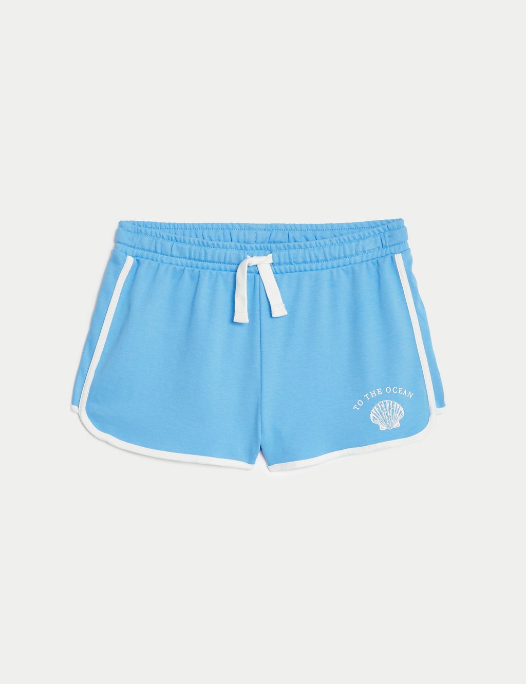 Pure Cotton Elasticated Waist Shorts (6-16 Yrs) 1 of 5
