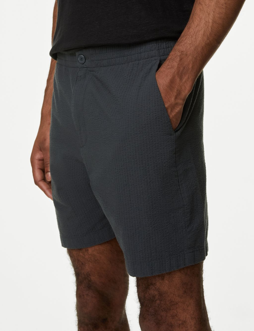 Pure Cotton Elasticated Waist Shorts 2 of 7