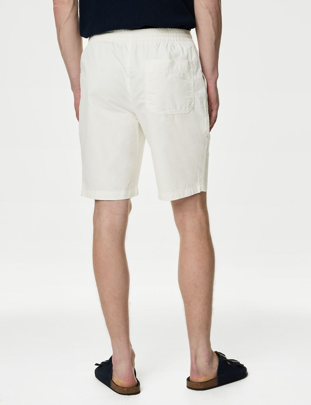 Pure Cotton Elasticated Waist Shorts 6 of 6