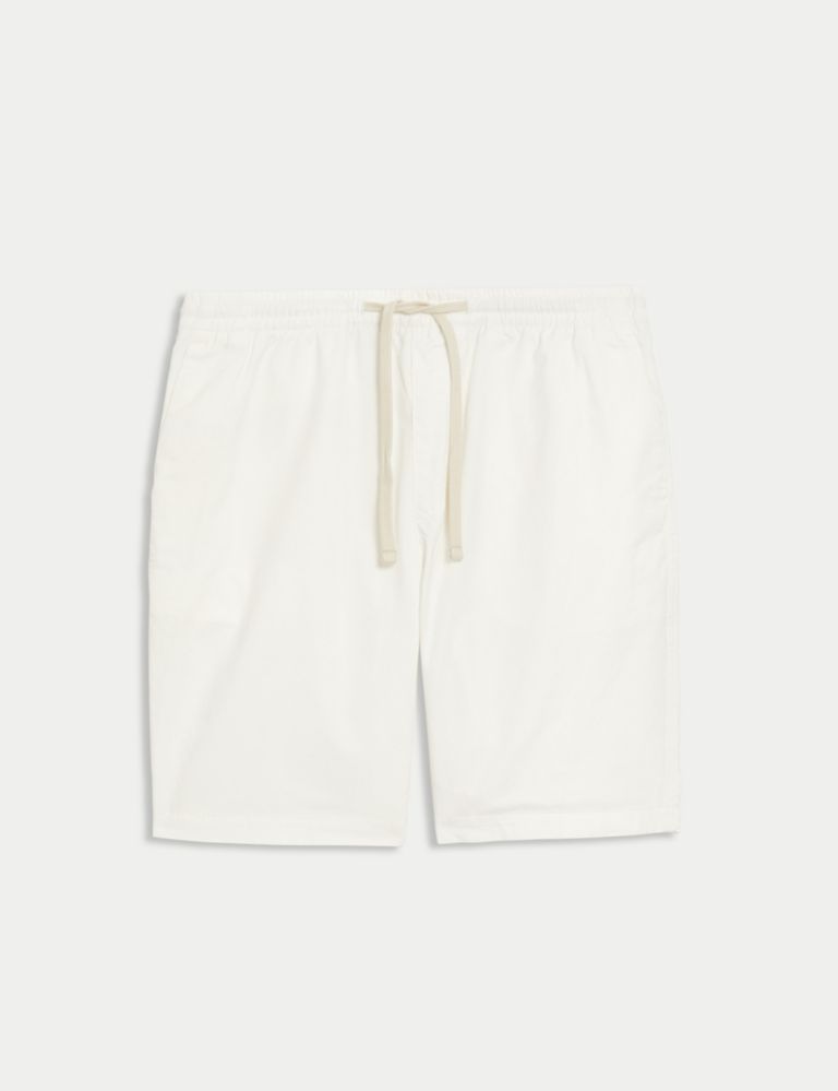 Pure Cotton Elasticated Waist Shorts 2 of 6