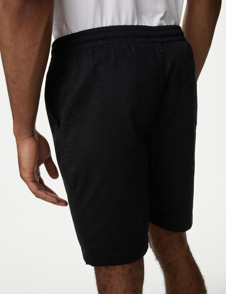 Pure Cotton Elasticated Waist Shorts 3 of 5