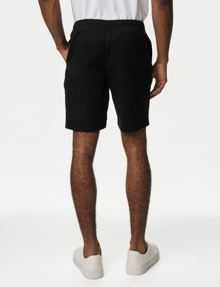 Pure Cotton Elasticated Waist Shorts 5 of 5