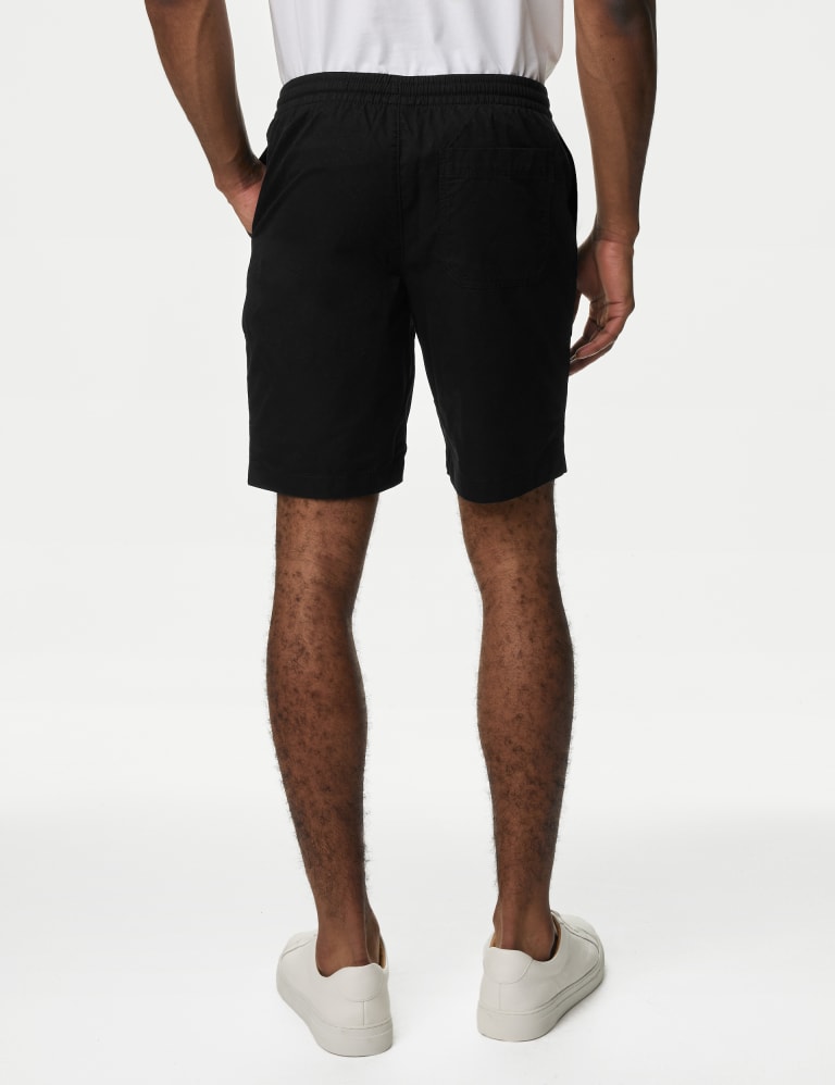 Pure Cotton Elasticated Waist Shorts 5 of 5