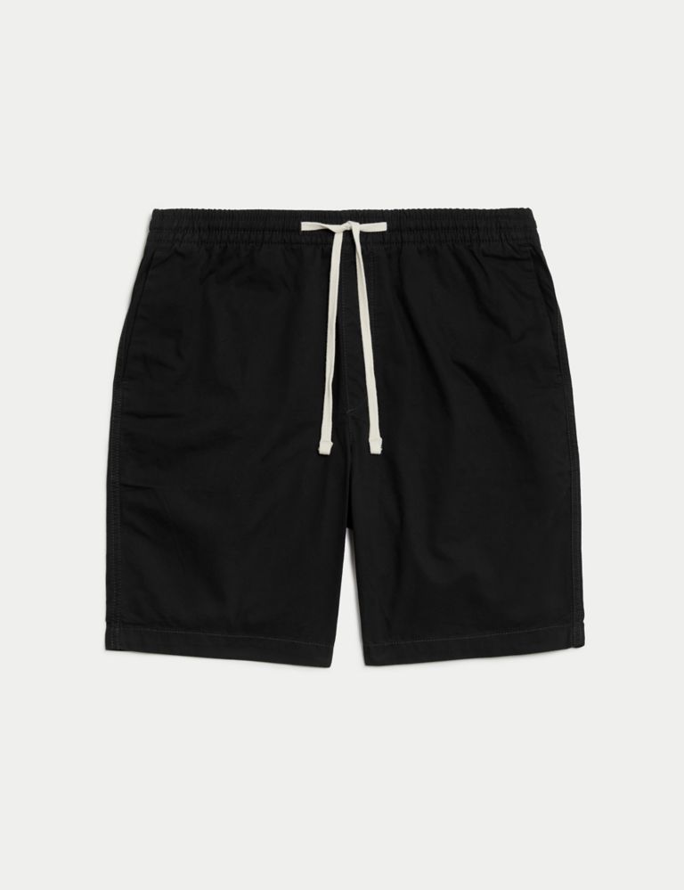 Pure Cotton Elasticated Waist Shorts 2 of 5