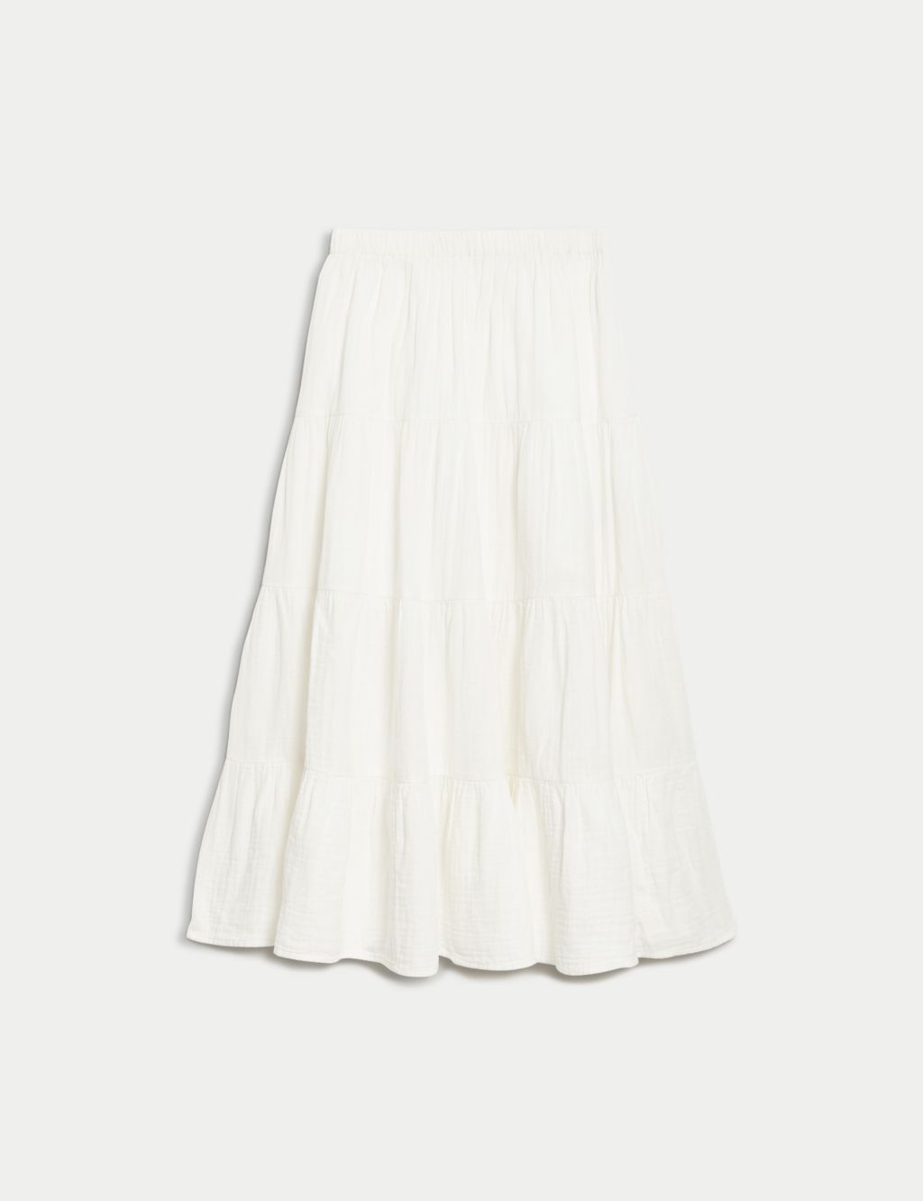 Pure Cotton Elasticated Waist Skirt (6-16 Yrs) 1 of 5