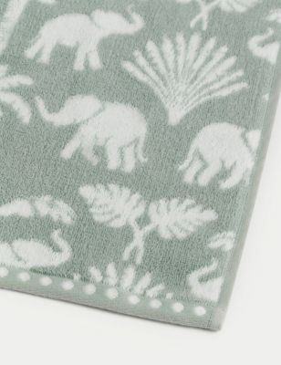 Pure Cotton Elephant Palm Towel Image 2 of 6