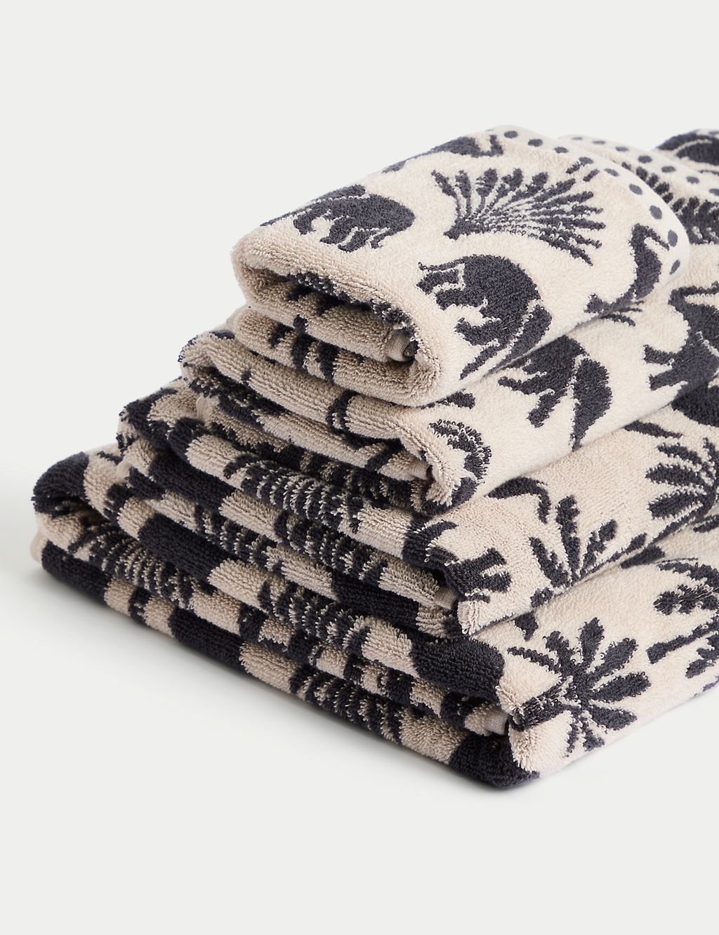 Pure Cotton Elephant Palm Towel 3 of 5