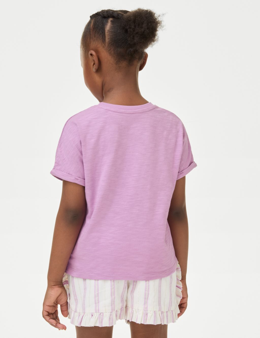 Pure Cotton Embellished T-Shirt (2-8 Yrs) 4 of 6