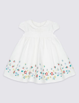 Embroidery baby clearance frock