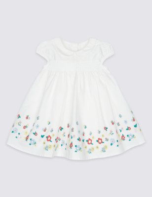 Baby shop embroidered dress