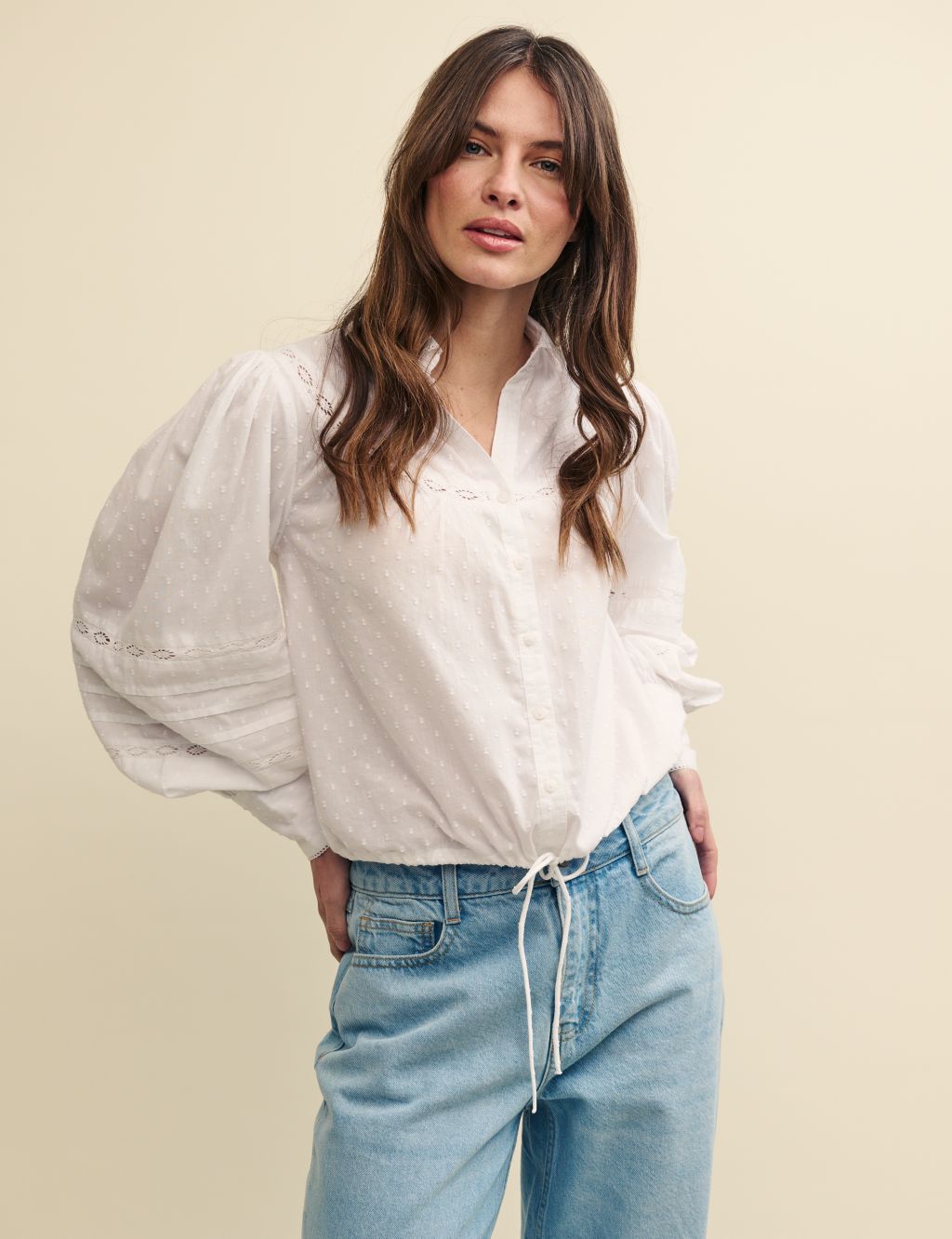 Pure Cotton Embroidered Blouse 6 of 6