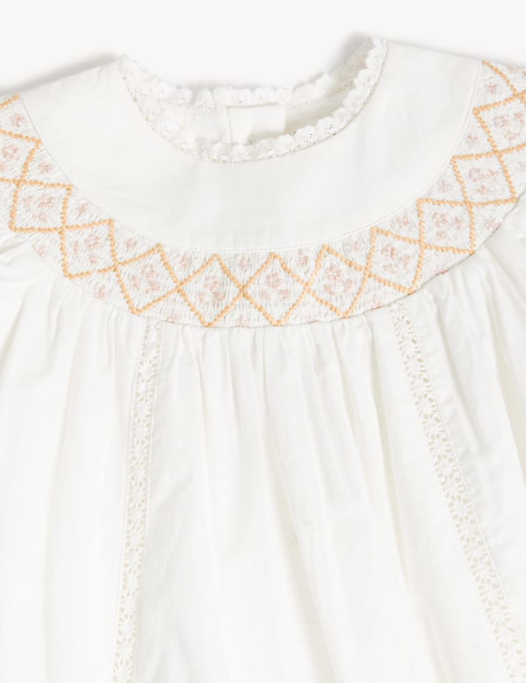 Marks and spencer christening dress best sale
