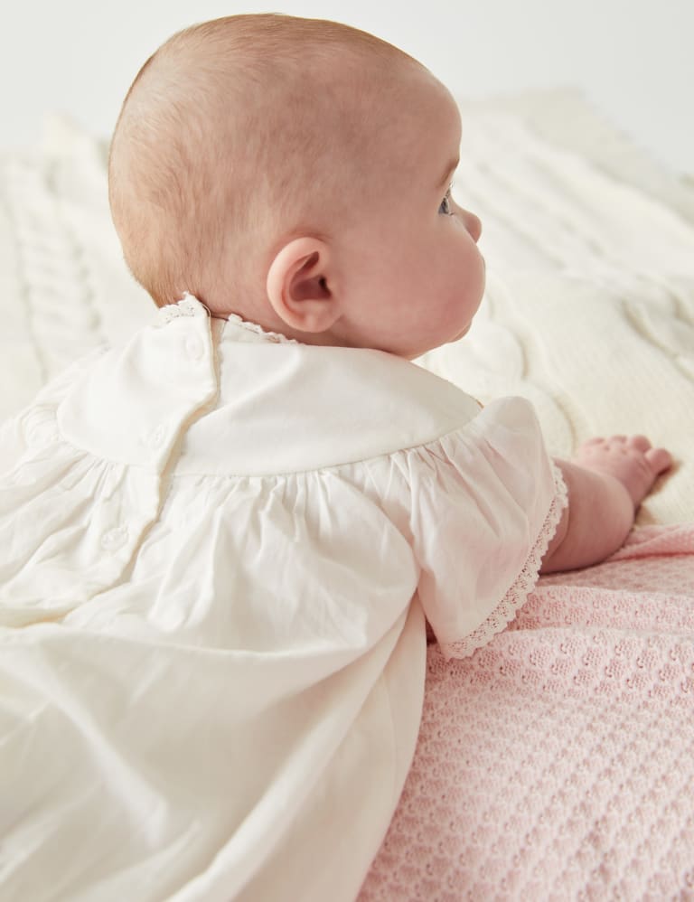 Marks and top spencer christening romper