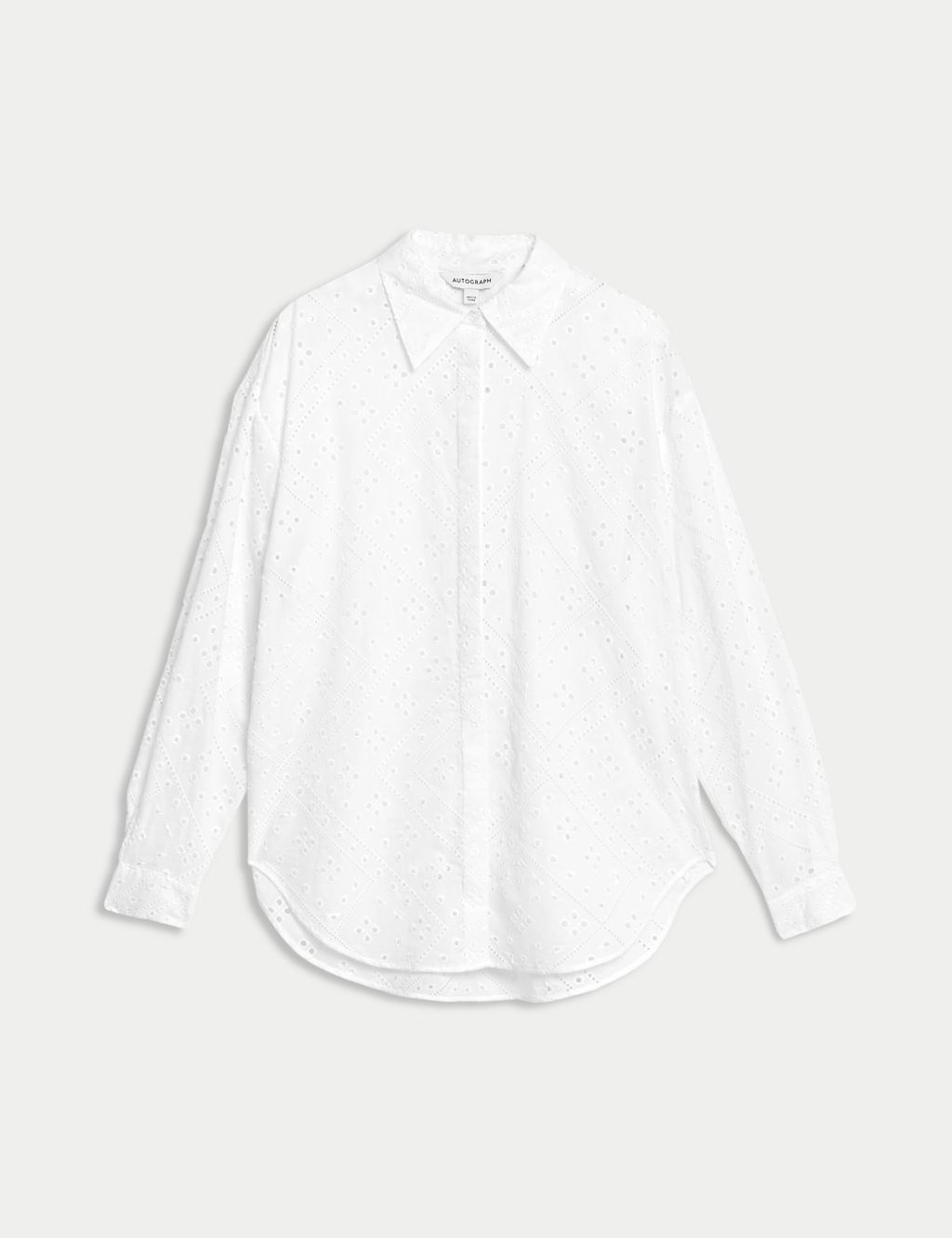 Pure Cotton Embroidered Collared Shirt 1 of 5