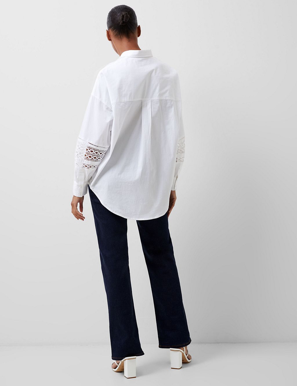 Pure Cotton Embroidered Collared Shirt 2 of 4