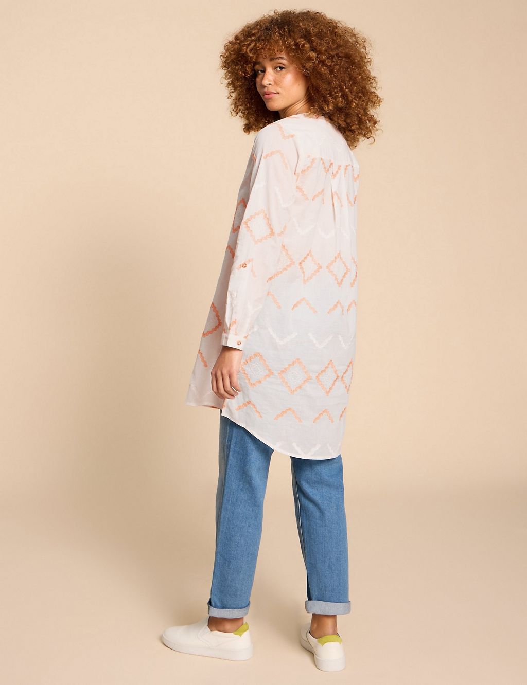 Pure Cotton Embroidered Cover-Up Tunic 4 of 5