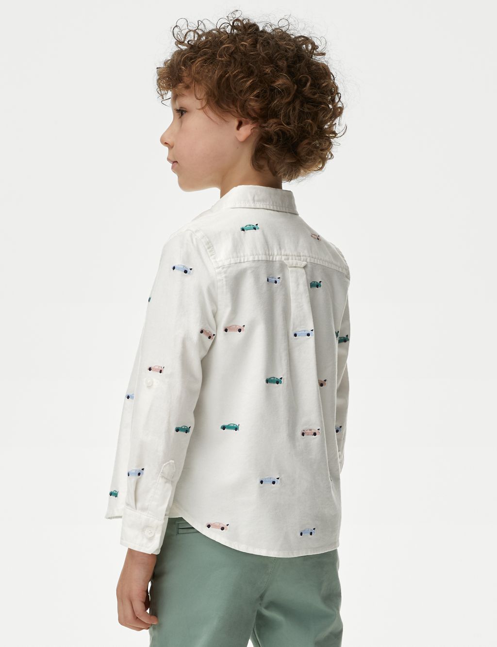 Pure Cotton Embroidered Shirt (2-8 Yrs) 4 of 4